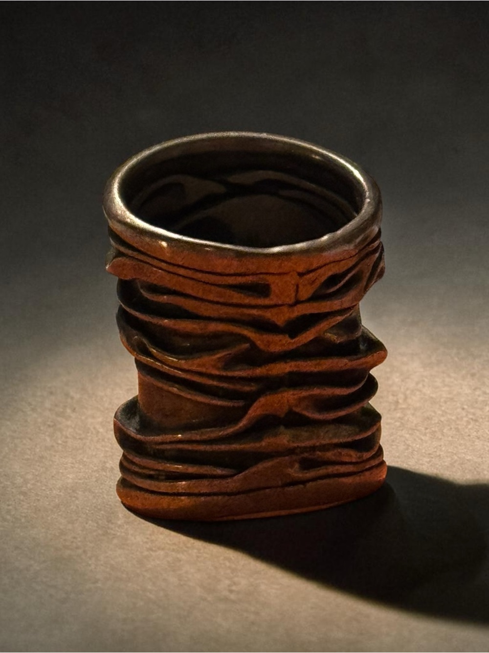 Handcrafted Statement Ring - Picture 4 of 5